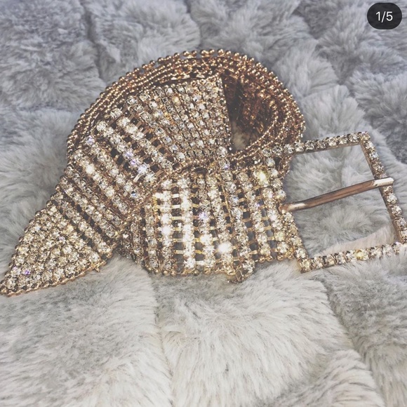 Gold diamond belt - Picture 1 of 1